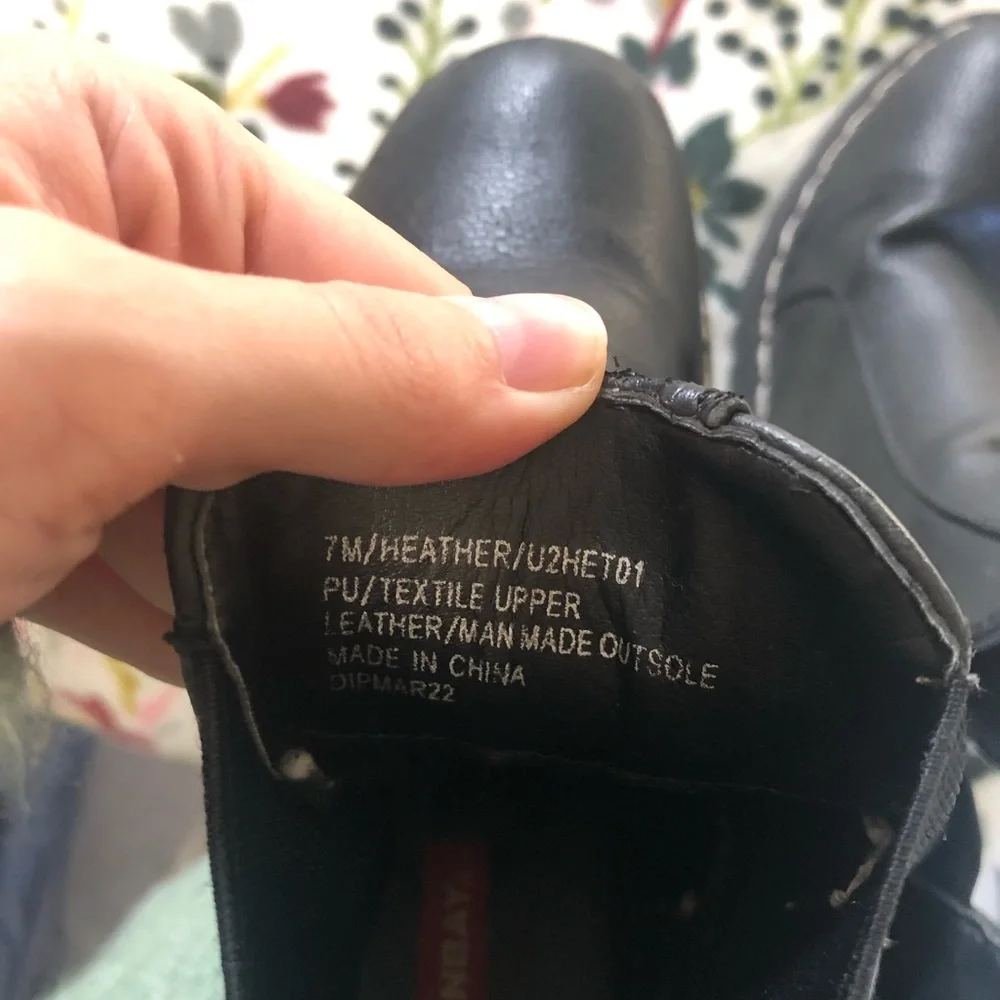 Black UnionBay Boots - Picture 7 of 7